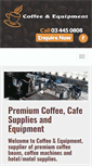 Mobile Screenshot of coffeeandequip.co.nz